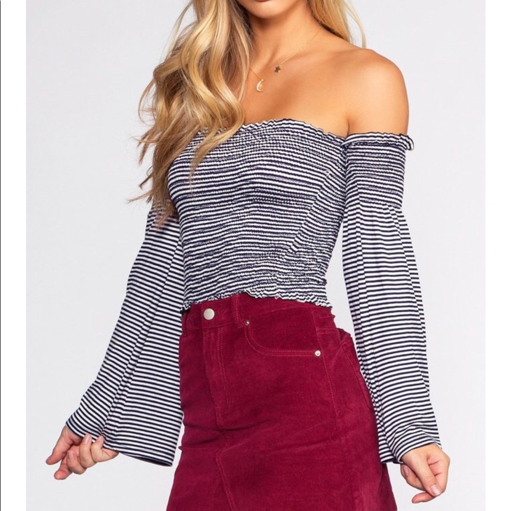 Off the shoulder top